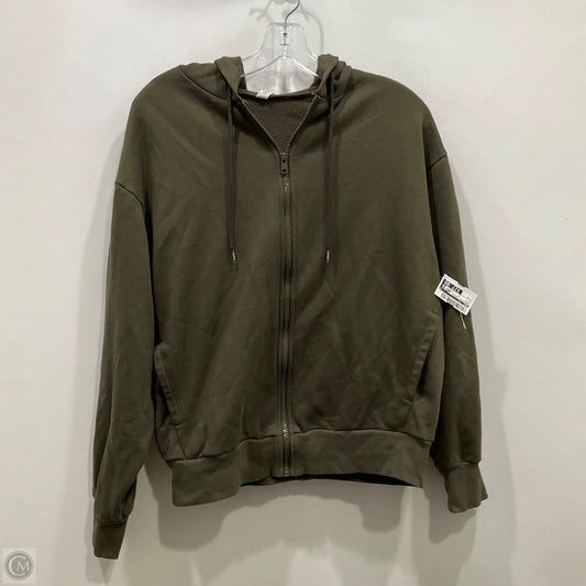 Sweatshirt Hoodie By Alo In Green, Size: S
