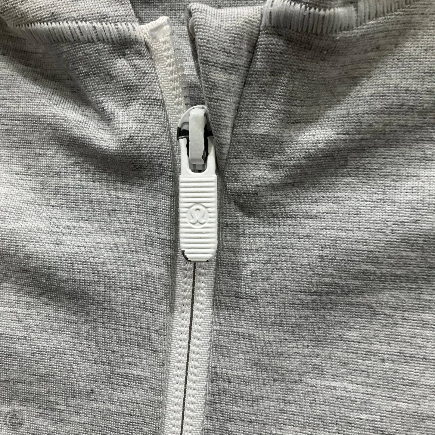 Athletic Jacket By Lululemon In Grey, Size: 2