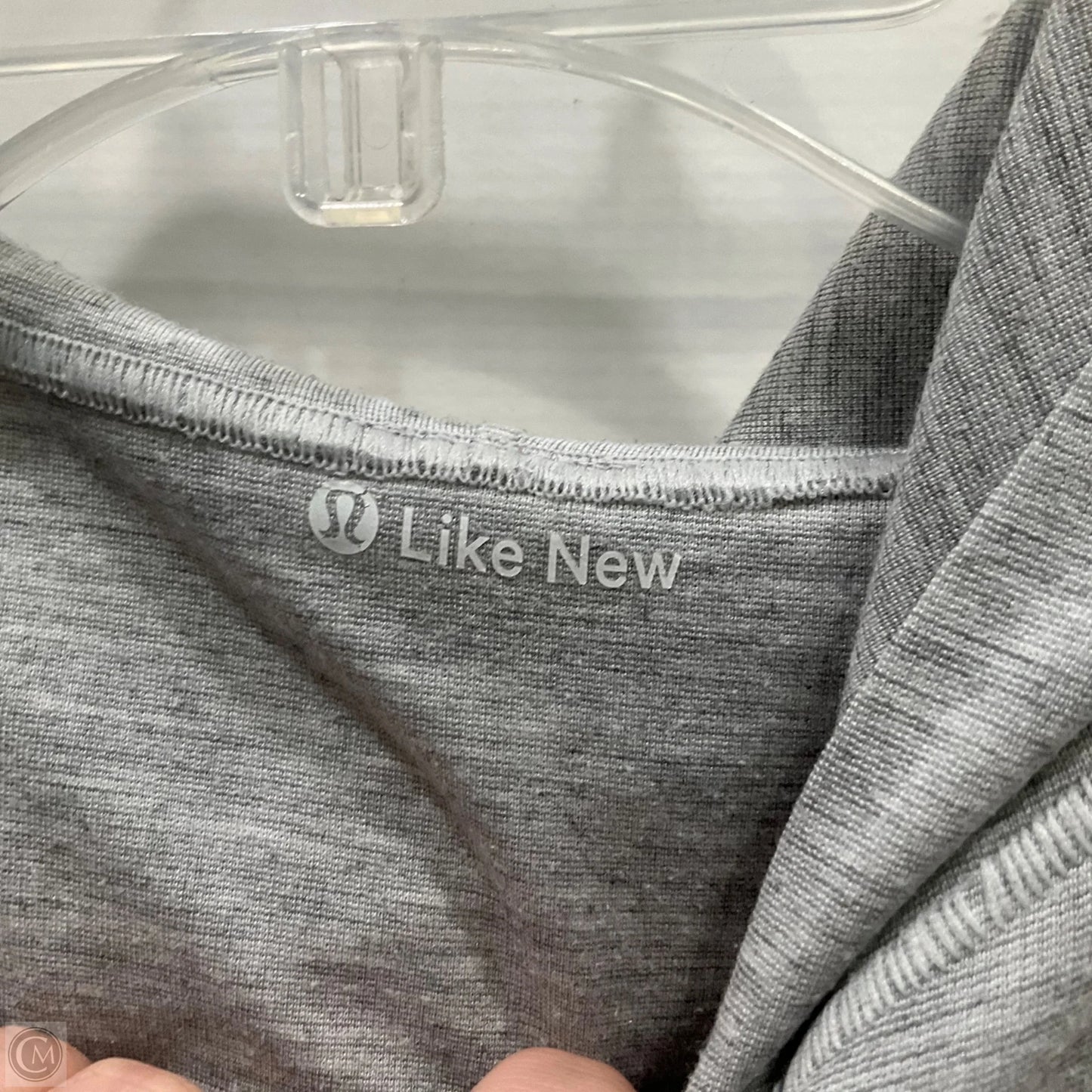Athletic Jacket By Lululemon In Grey, Size: 2