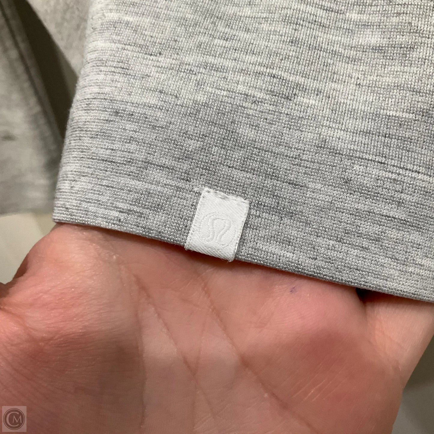 Athletic Jacket By Lululemon In Grey, Size: 2