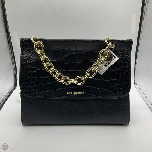 Handbag Designer By Karl Lagerfeld, Size: Medium