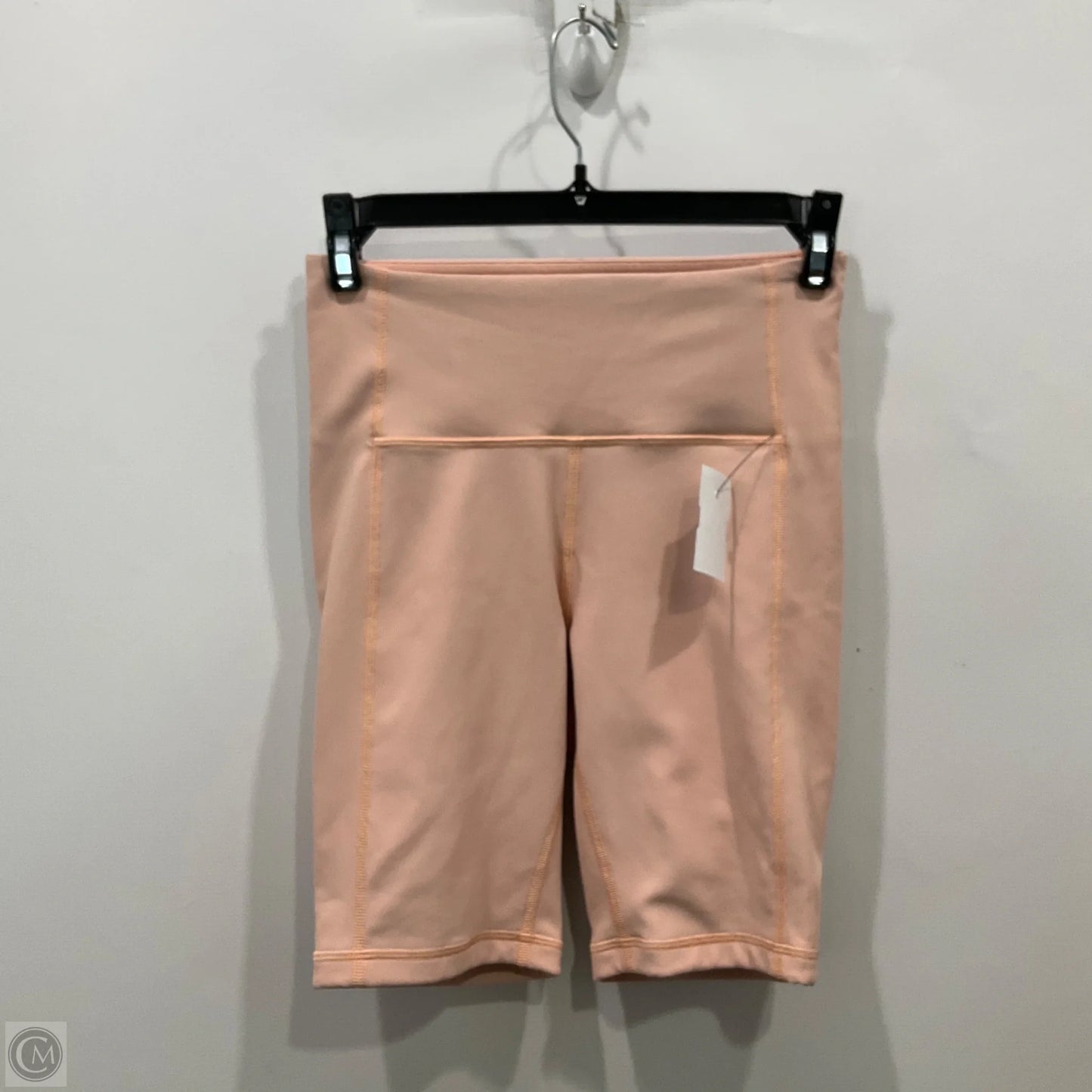 Athletic Shorts By Lululemon In Peach, Size: 4