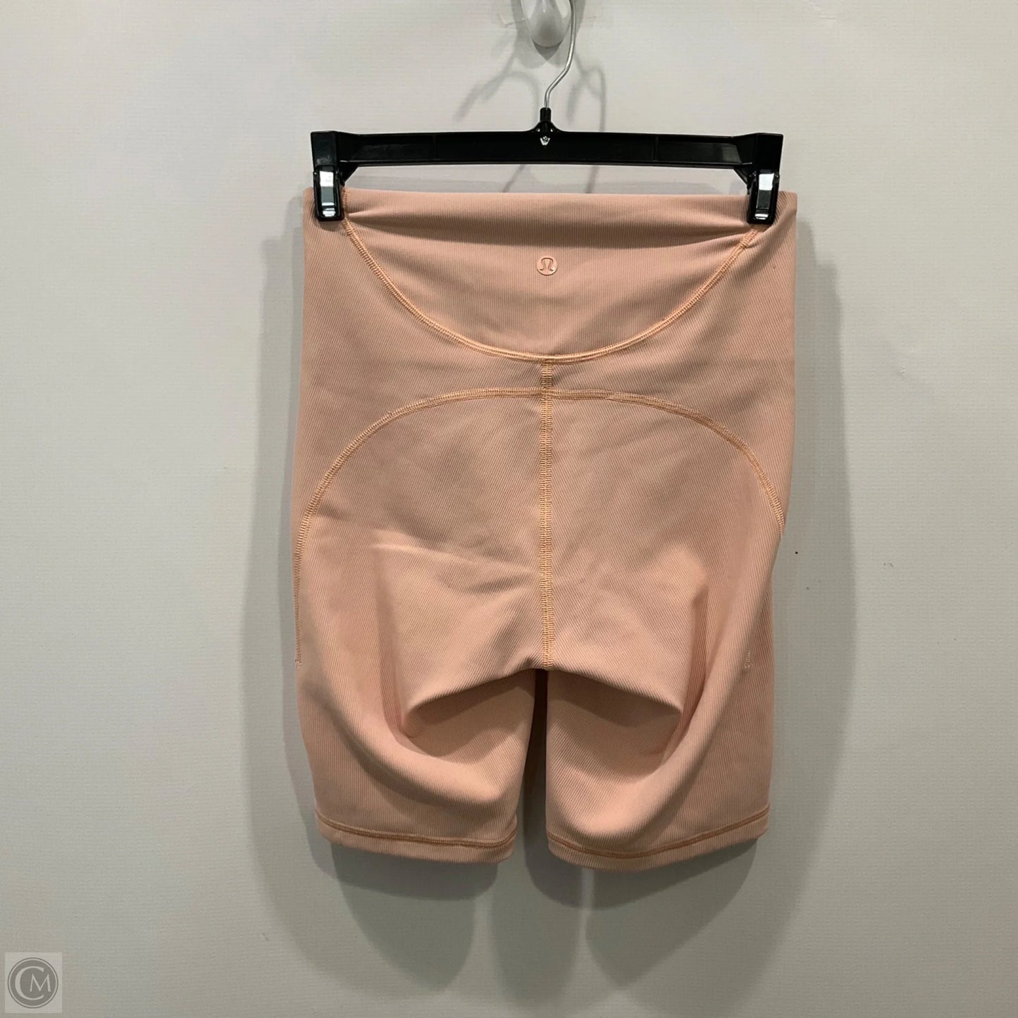 Athletic Shorts By Lululemon In Peach, Size: 4