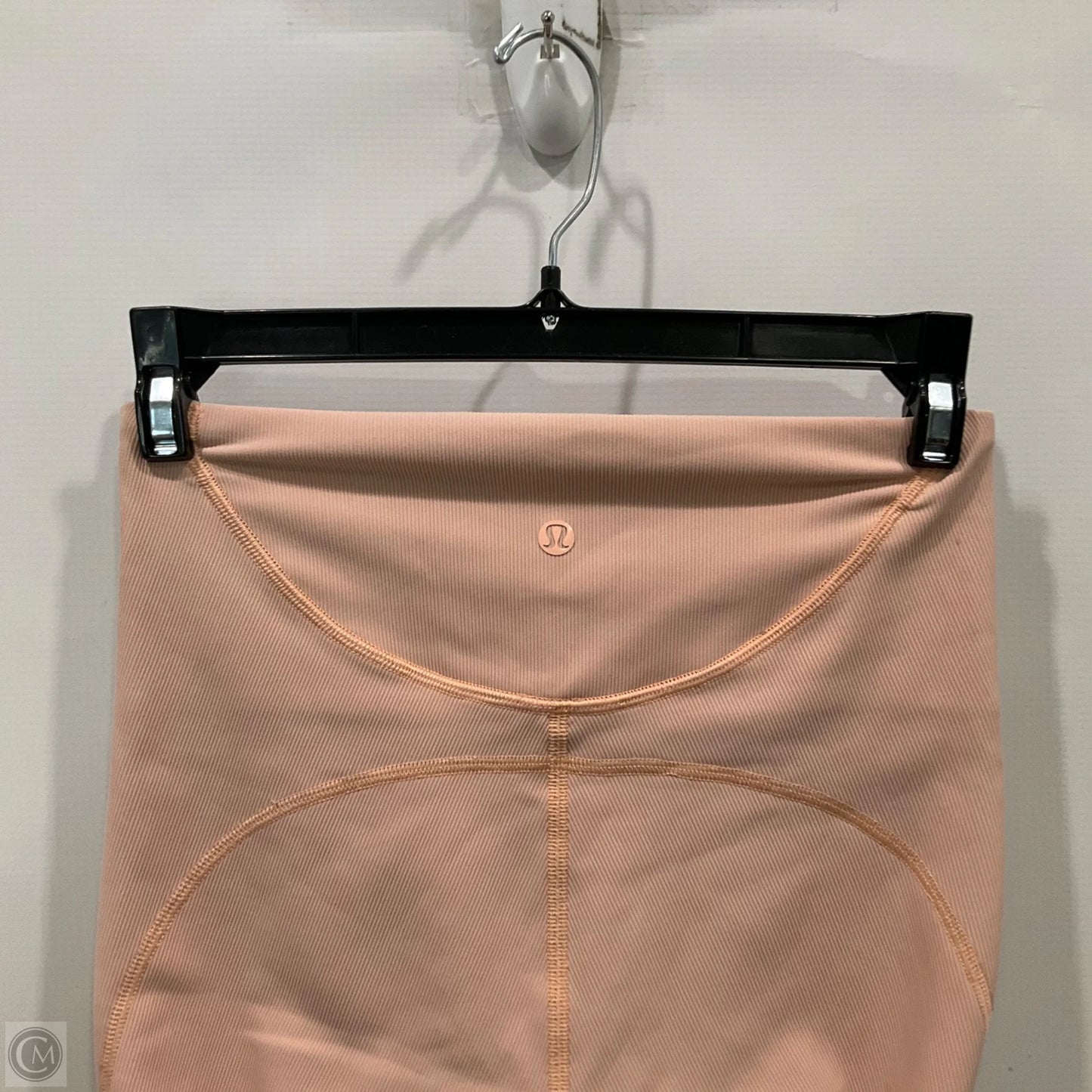 Athletic Shorts By Lululemon In Peach, Size: 4