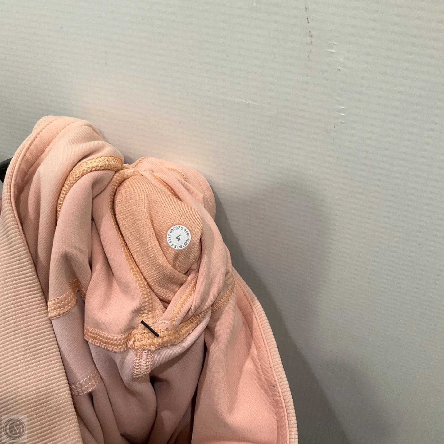 Athletic Shorts By Lululemon In Peach, Size: 4