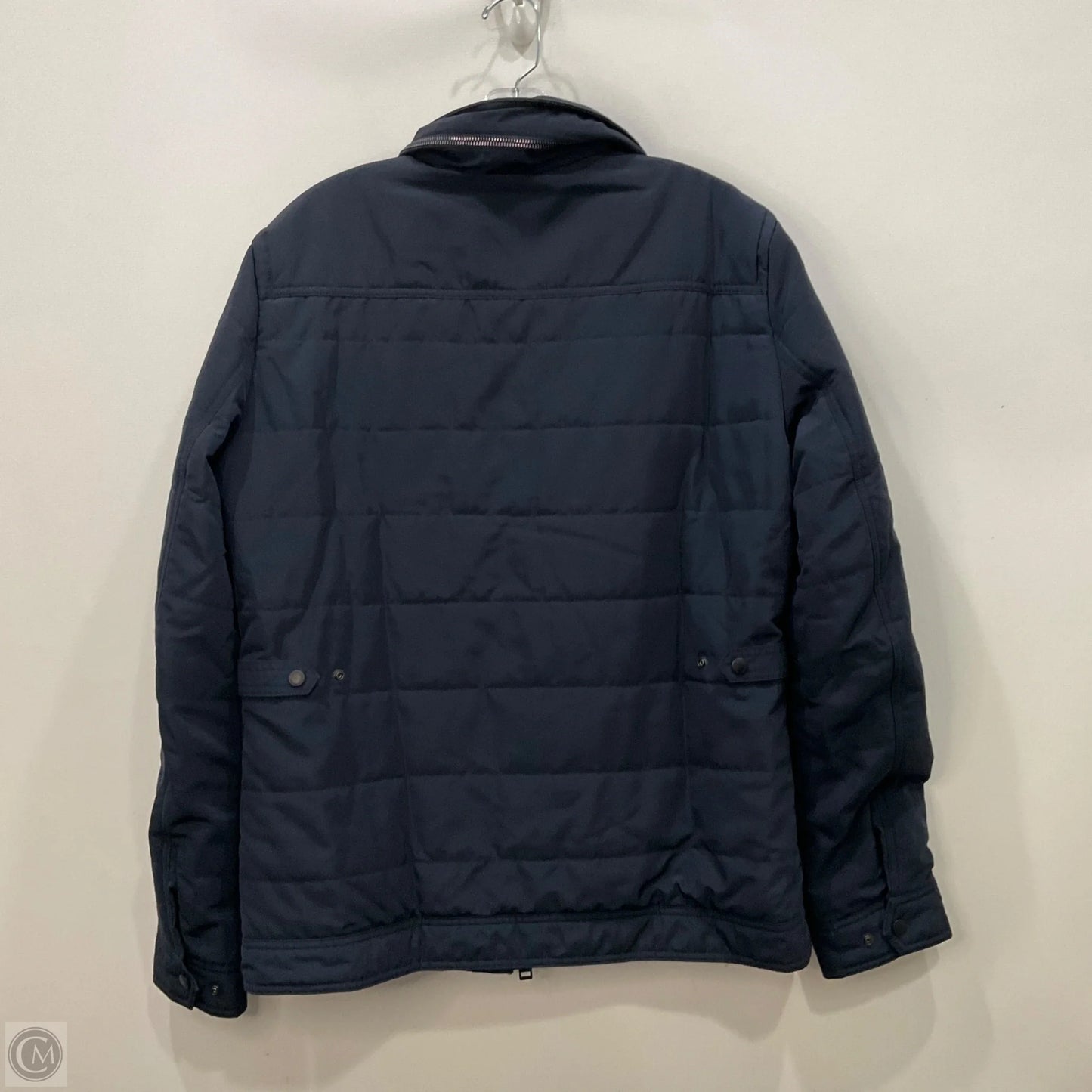 Jacket Puffer & Quilted By J.Linderberg In Navy, Size: L