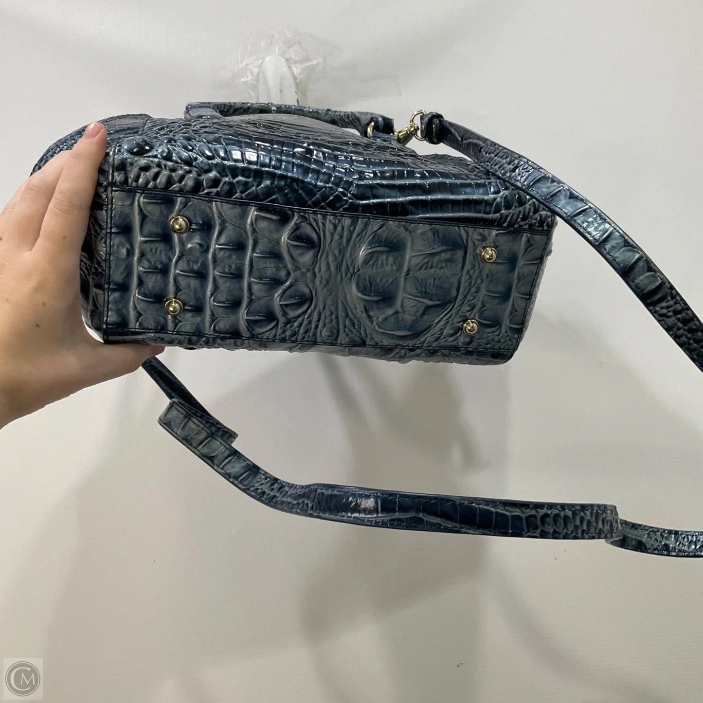 Handbag Designer By Brahmin, Size: Medium