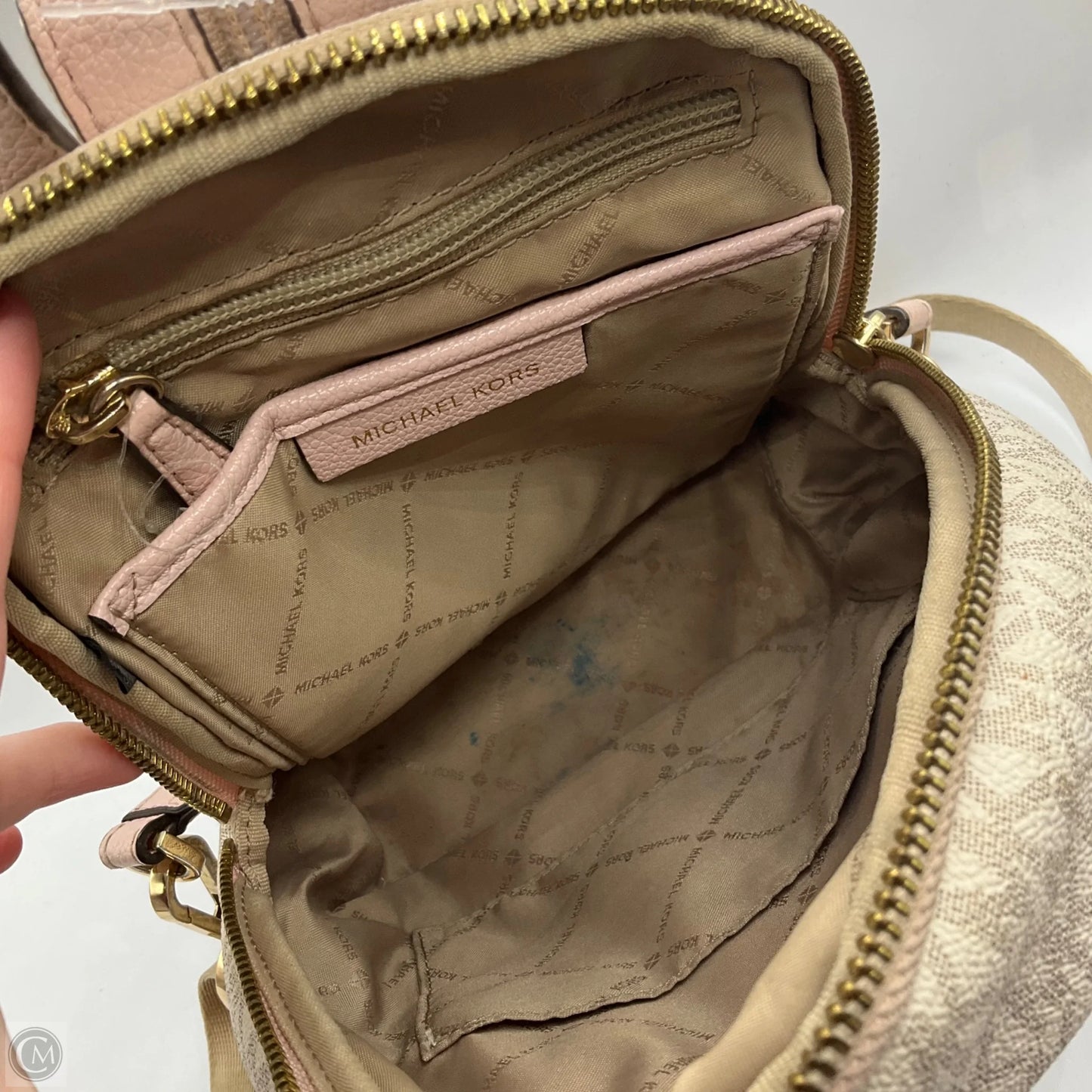 Backpack Designer By Michael Kors, Size: Small