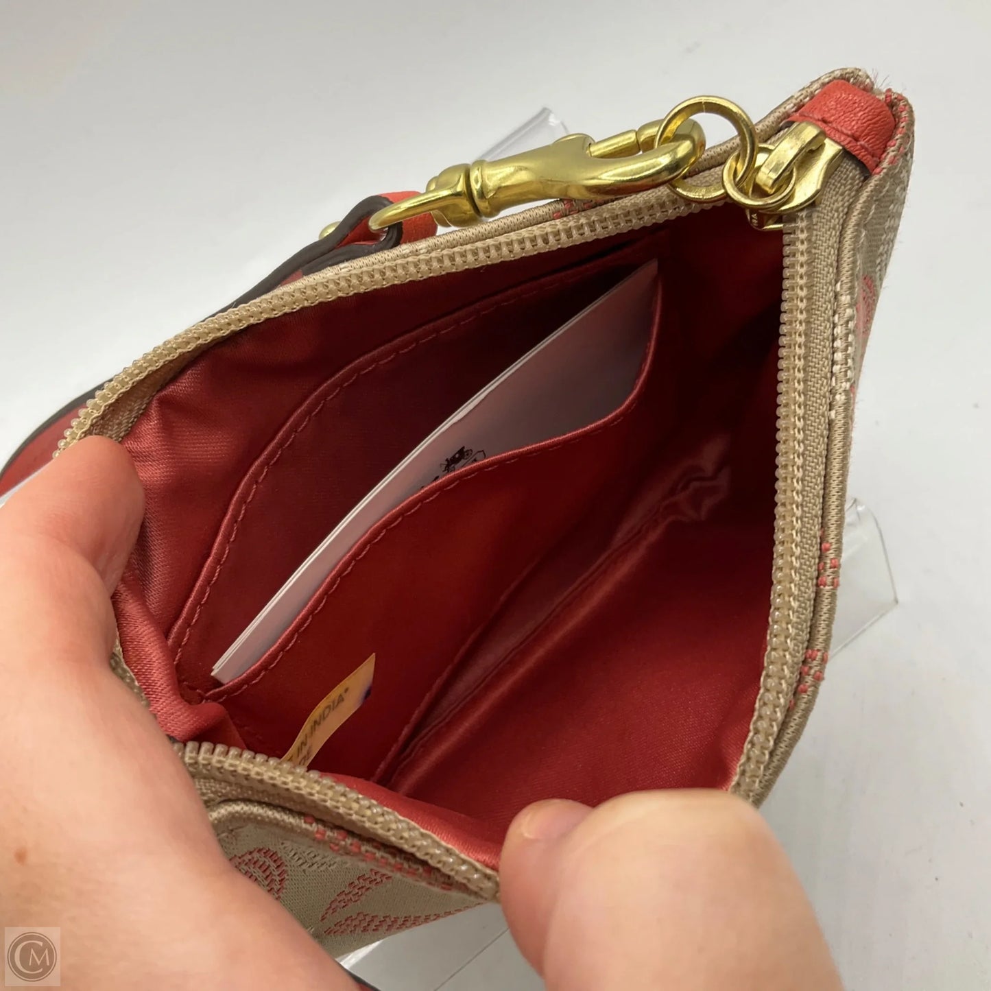 Wristlet Designer By Coach, Size: Small