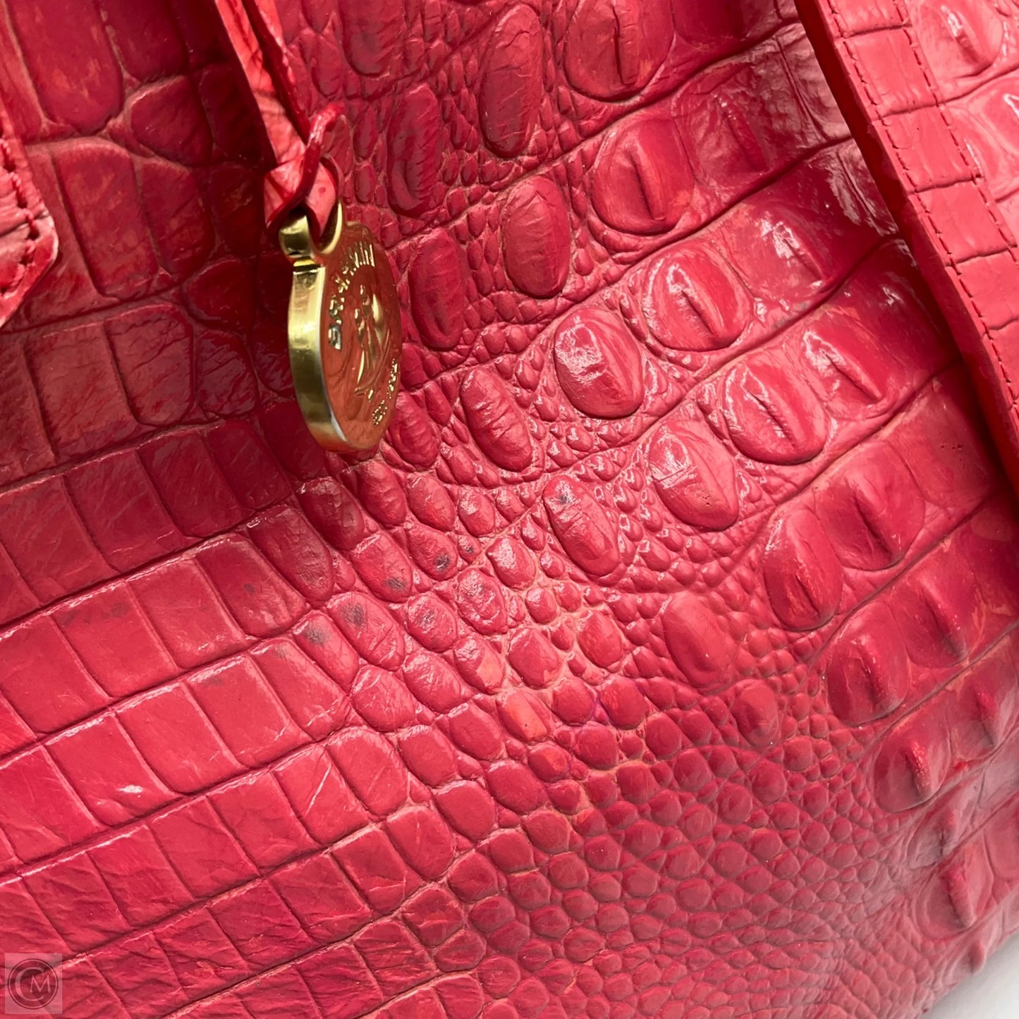 Handbag Designer By Brahmin, Size: Large