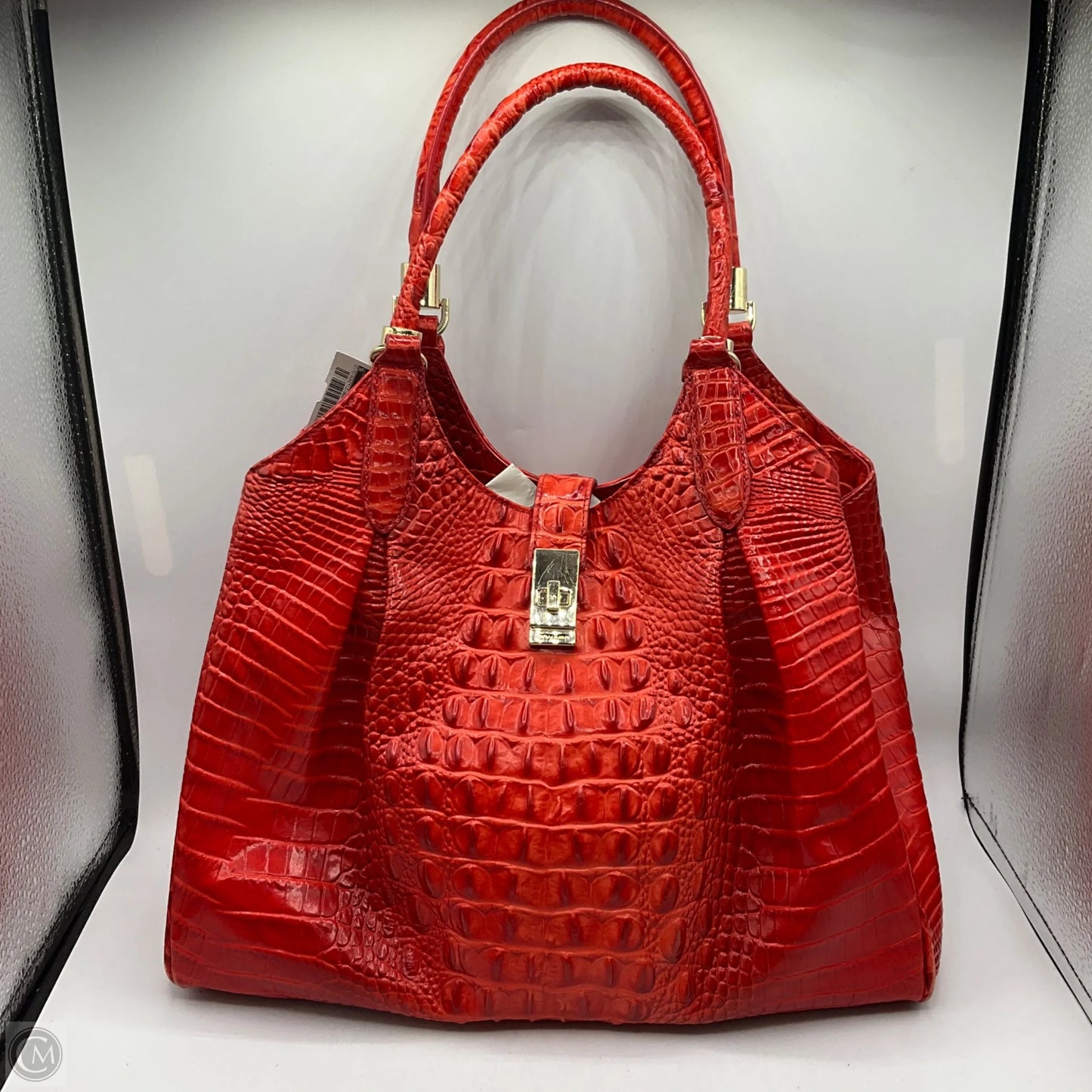 Handbag Designer By Brahmin, Size: Large