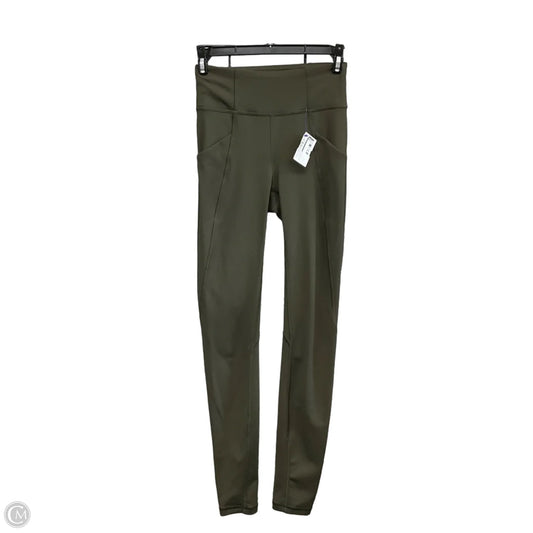 Athletic Leggings By Lululemon In Green, Size: 2