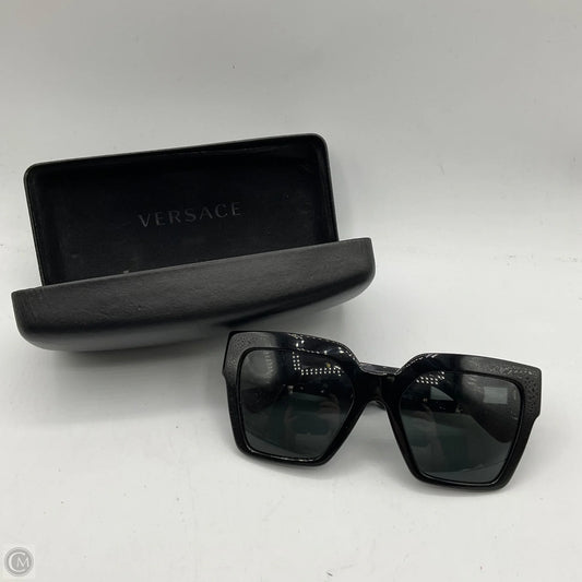 Sunglasses Luxury Designer By Versace, Size: