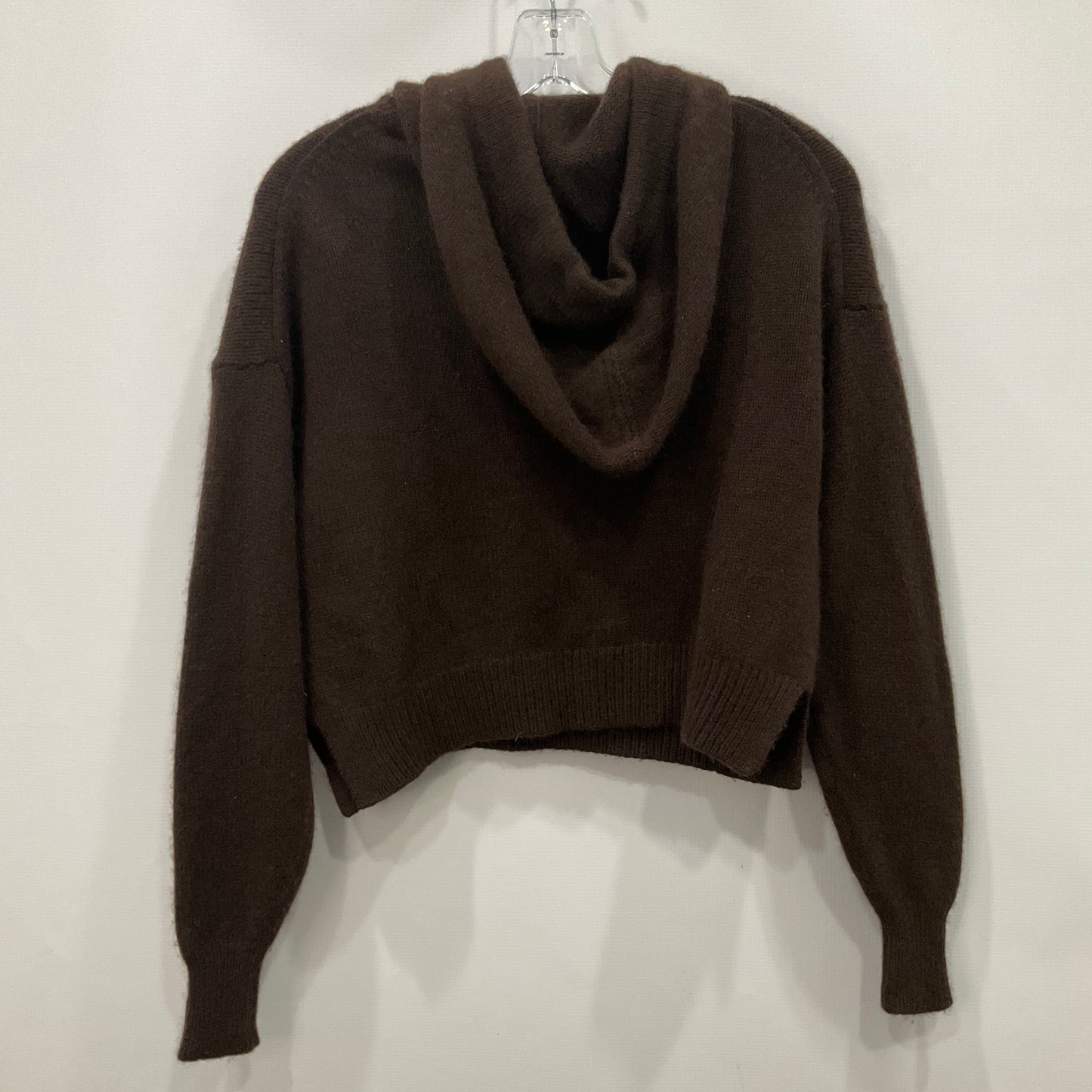 Sweatshirt Hoodie By Babaton In Brown, Size: S