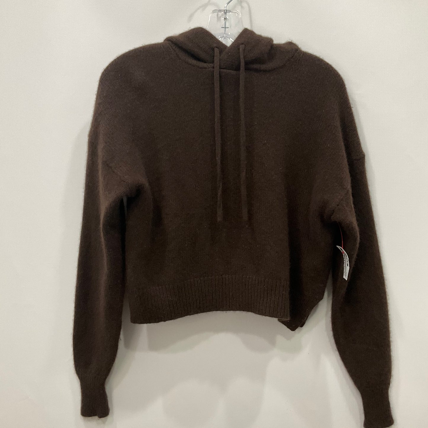 Sweatshirt Hoodie By Babaton In Brown, Size: S