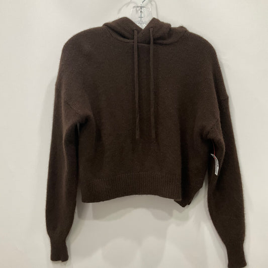 Sweatshirt Hoodie By Babaton In Brown, Size: S