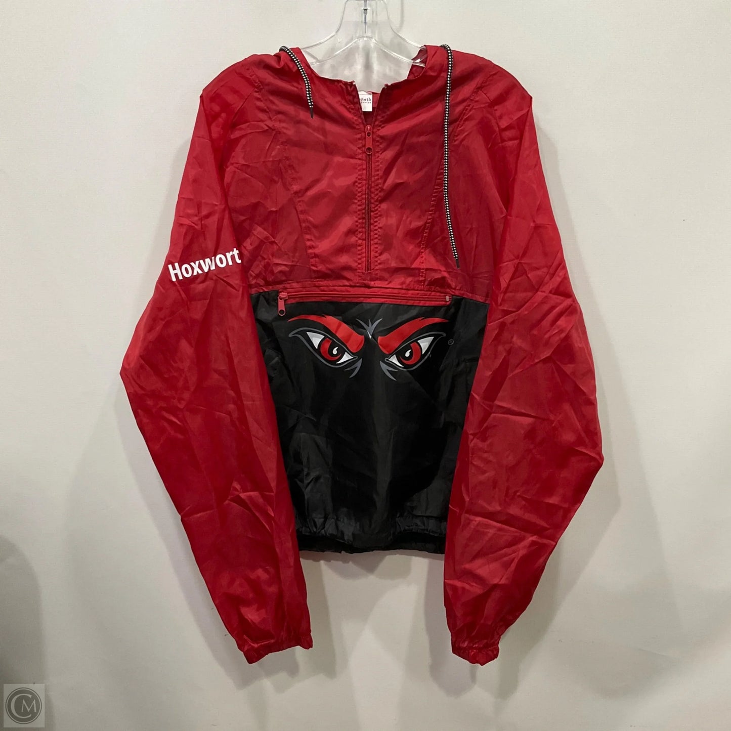 Sweatshirt Hoodie By Clothes Mentor In Red, Size: M