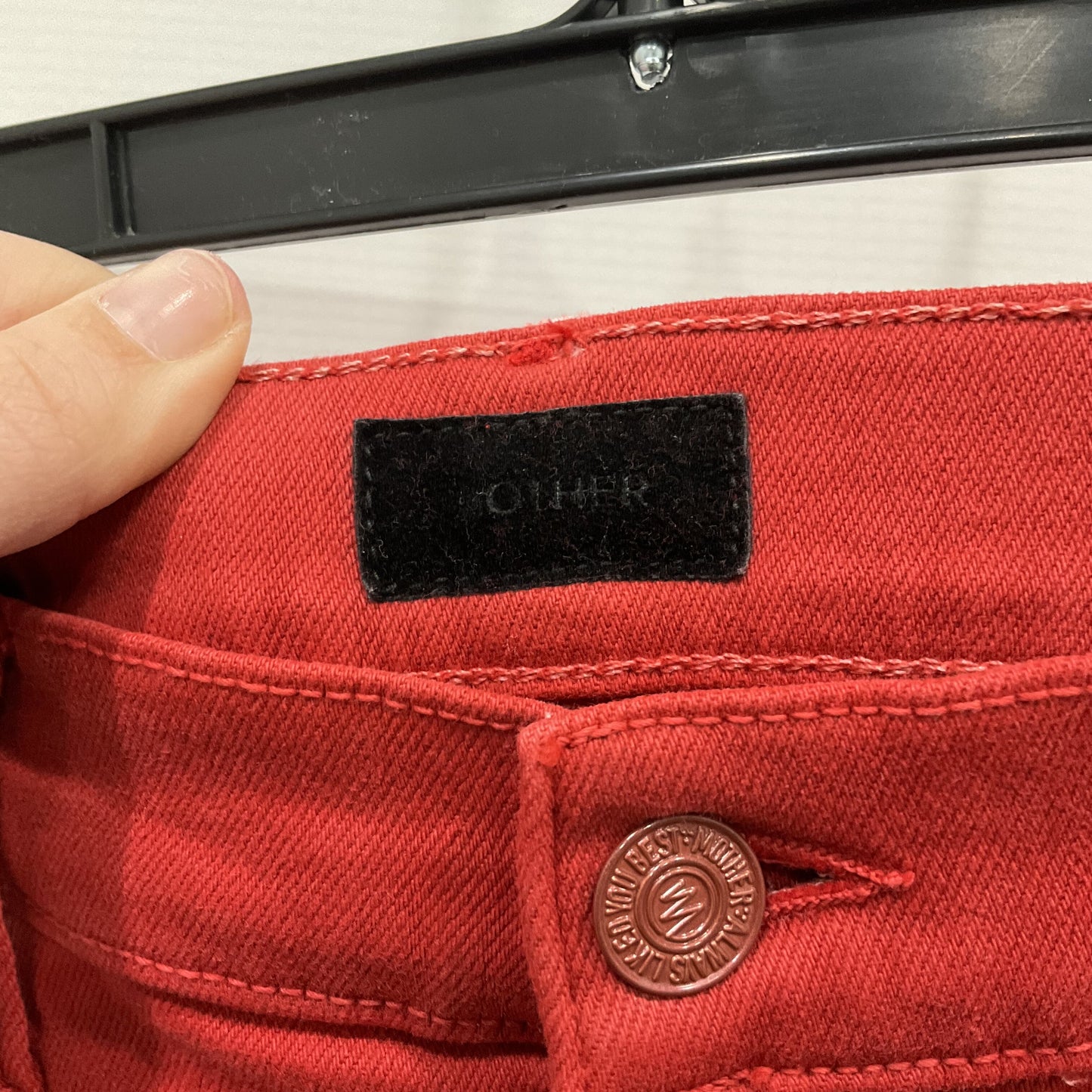 Jeans Straight By Mother  Size: 4