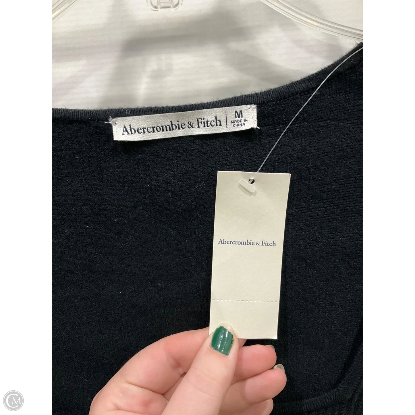 Bodysuit By Abercrombie And Fitch In Black, Size: M