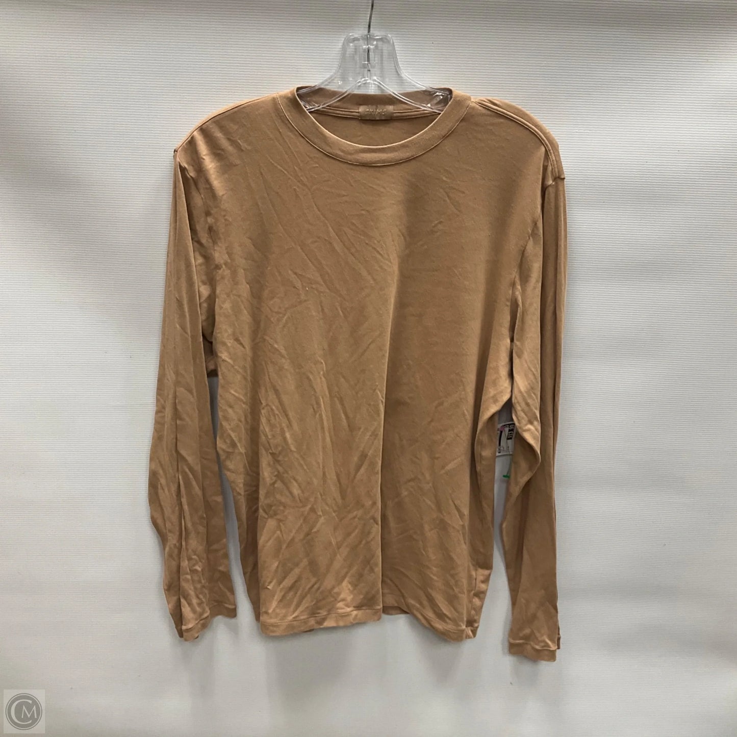 Top Long Sleeve By Skims In Brown, Size: M