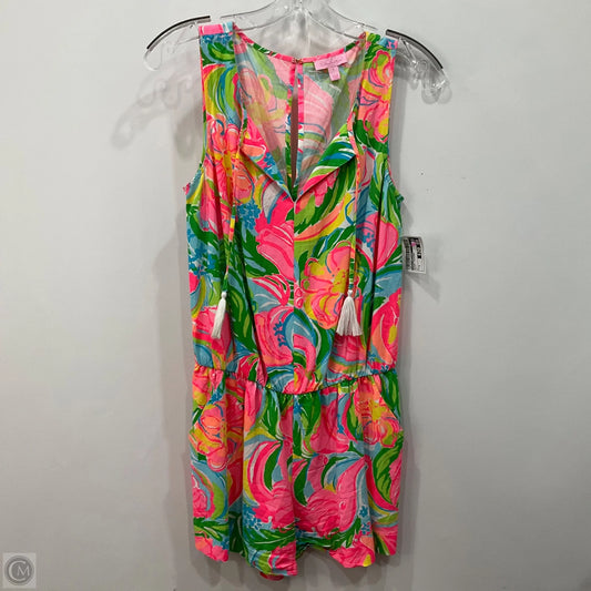 Romper Designer By Lilly Pulitzer In Multi-colored, Size: S