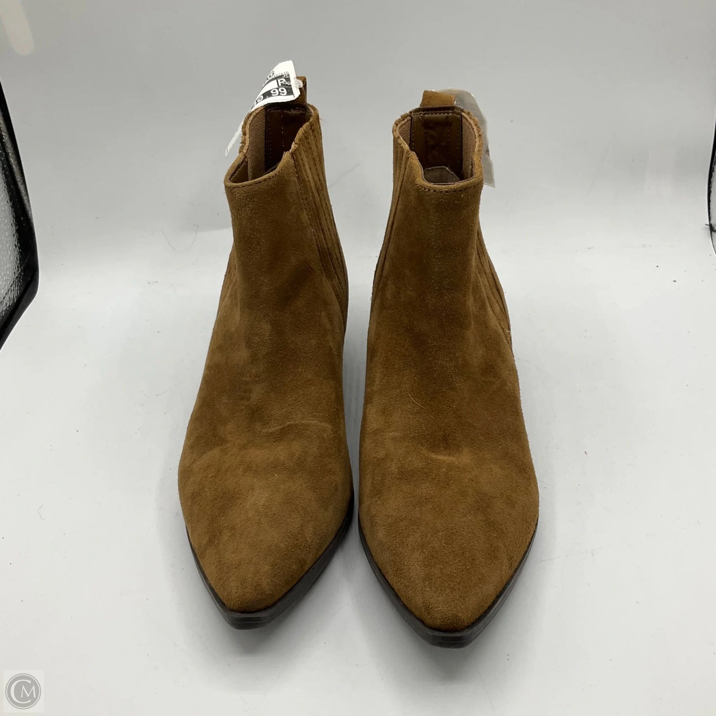 Boots Ankle Flats By Marc Fisher In Brown, Size: 7.5