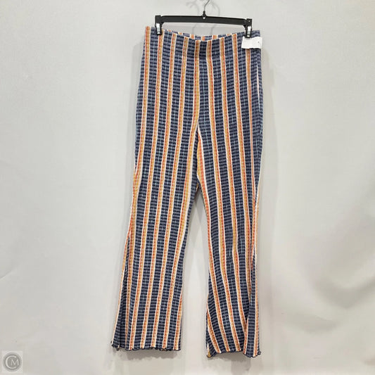 Pants Linen By Free People In Striped Pattern, Size: S