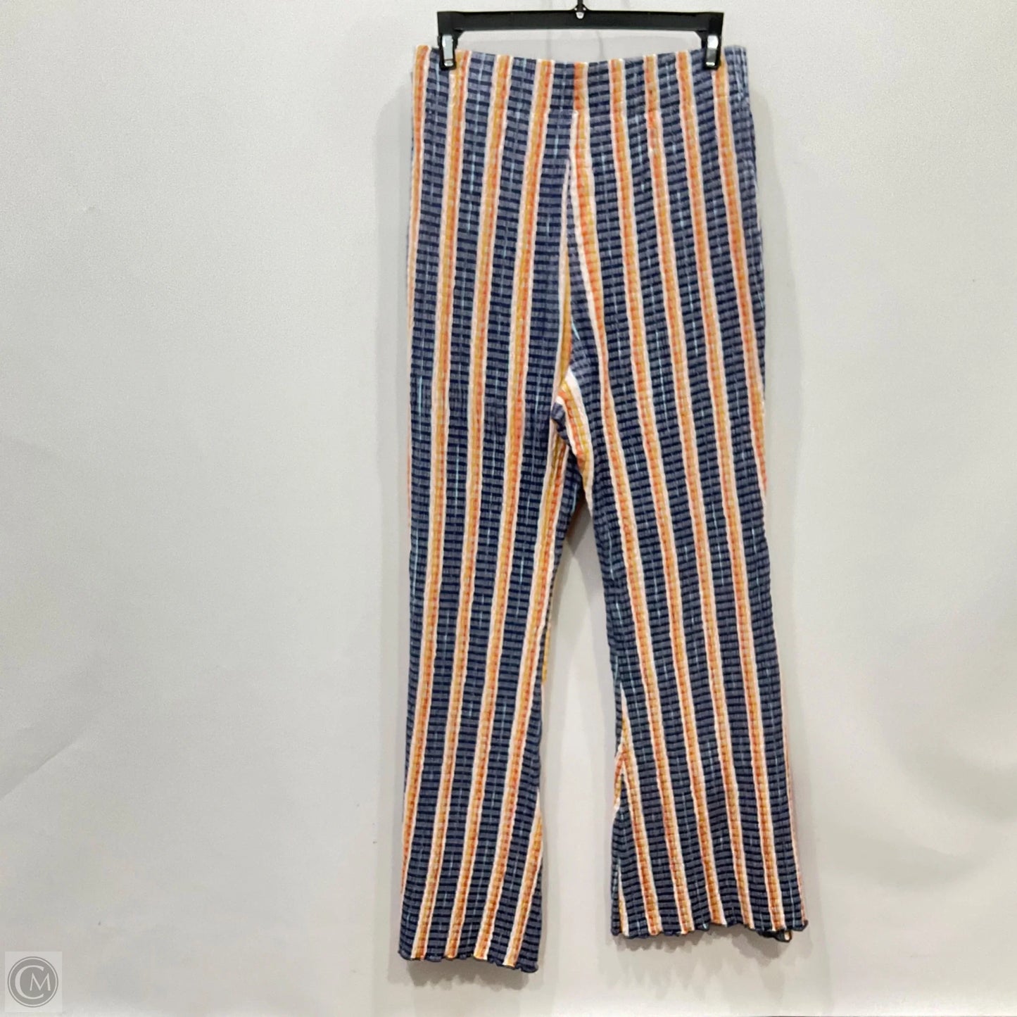 Pants Linen By Free People In Striped Pattern, Size: S
