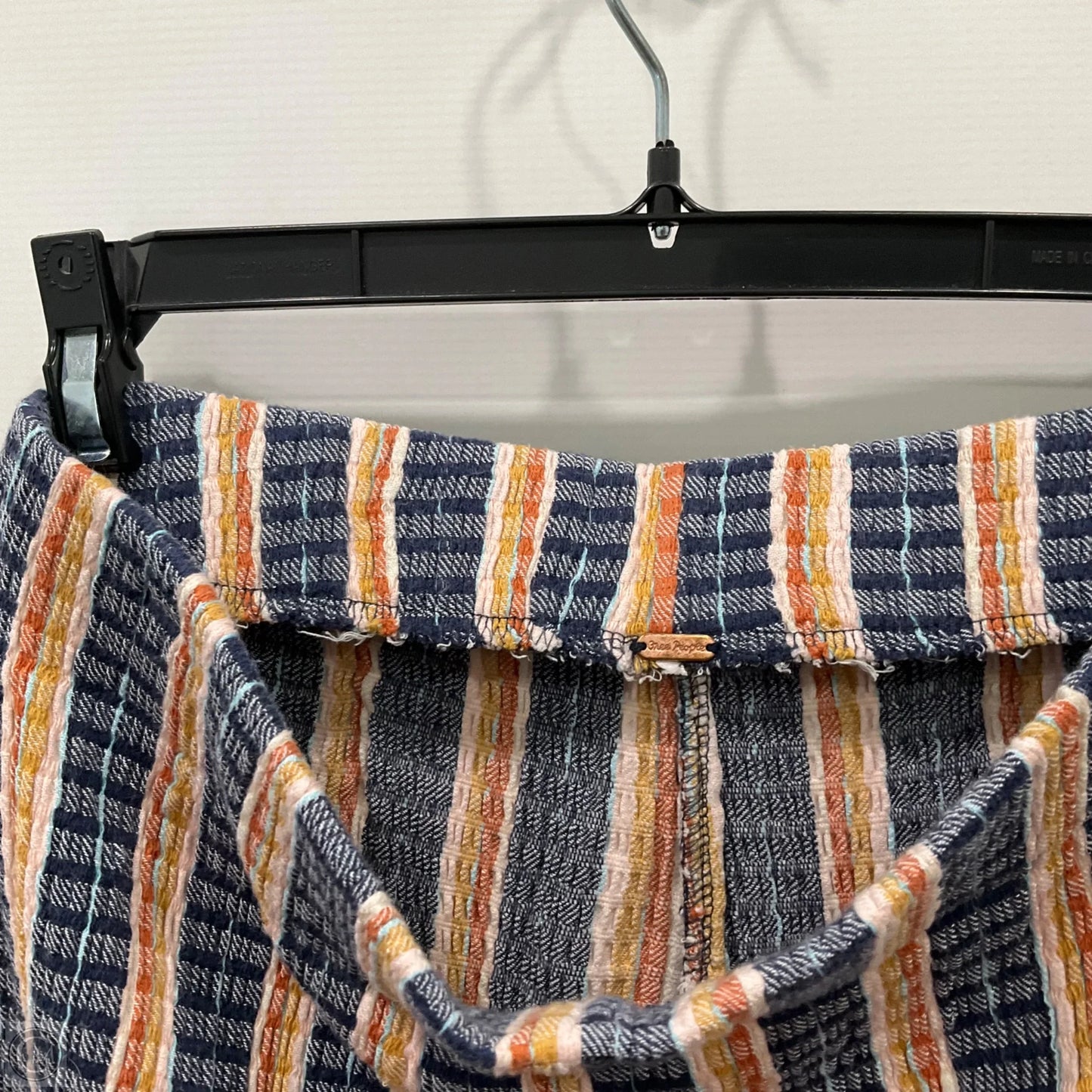 Pants Linen By Free People In Striped Pattern, Size: S