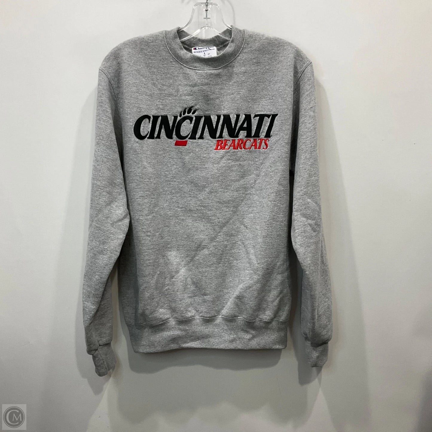 Sweatshirt Crewneck By Champion In Grey, Size: S
