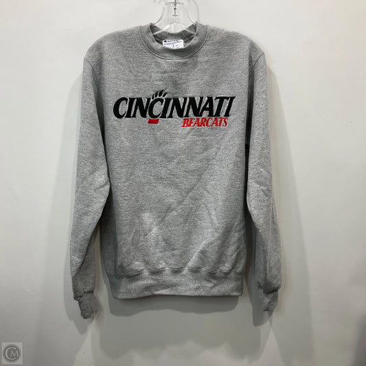 Sweatshirt Crewneck By Champion In Grey, Size: S