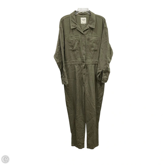 Romper By Abercrombie And Fitch In Green, Size: L