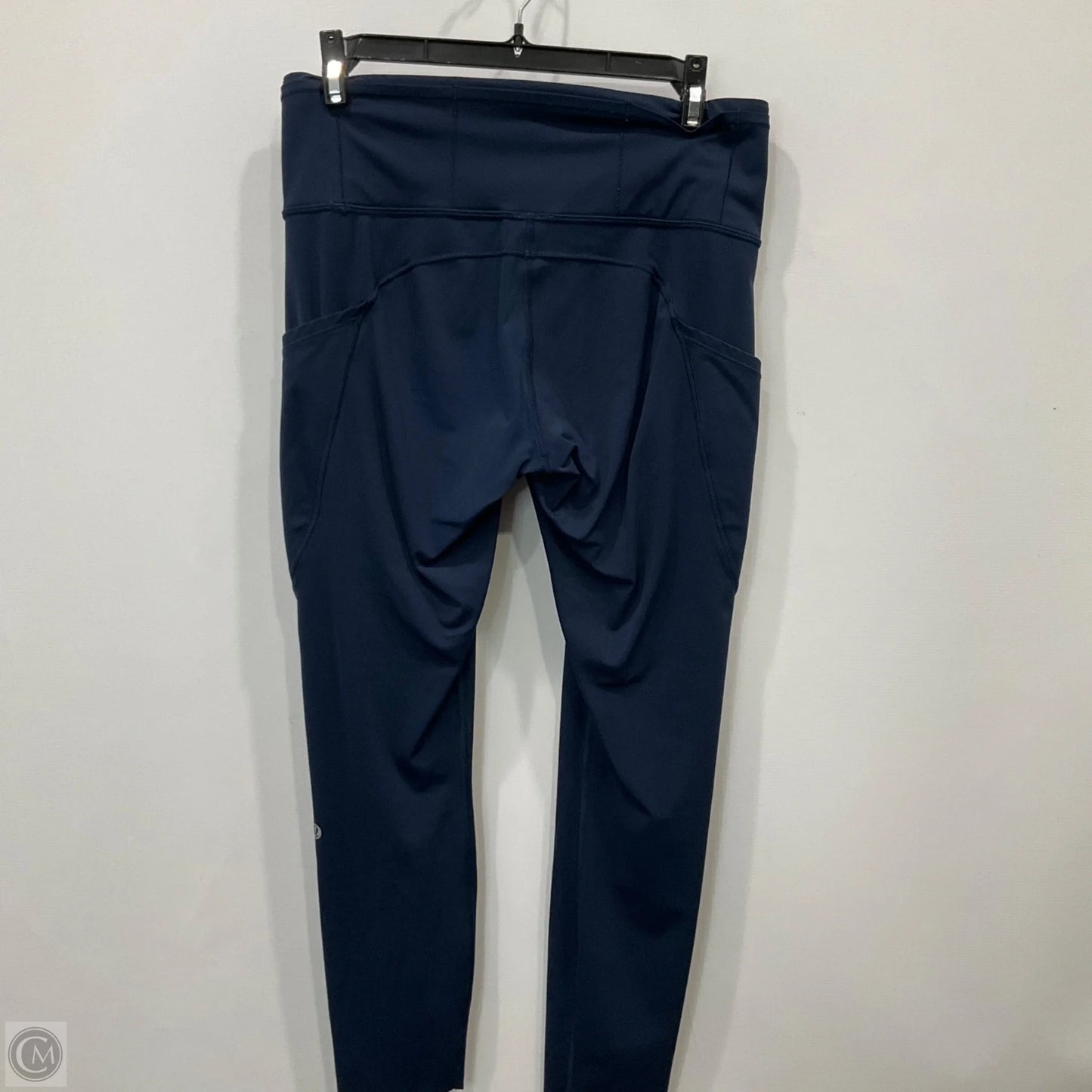 Athletic Leggings By Lululemon In Navy, Size: 8