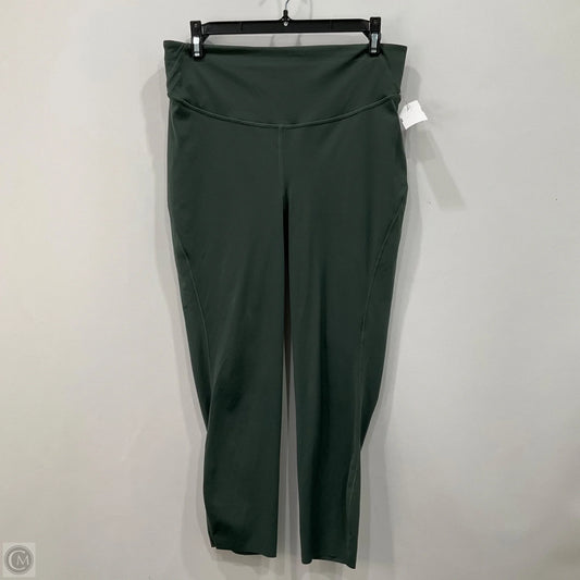 Athletic Leggings By Lululemon In Green, Size: 10