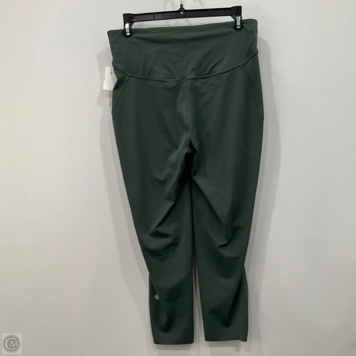 Athletic Leggings By Lululemon In Green, Size: 10