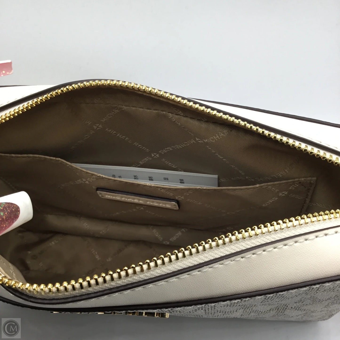 Crossbody Designer By Michael Kors, Size: Medium