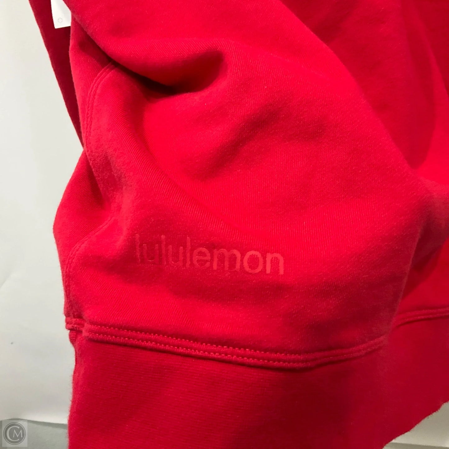Sweatshirt Crewneck By Lululemon In Red, Size: 6