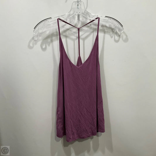Athletic Tank Top By Lululemon In Purple, Size: 6