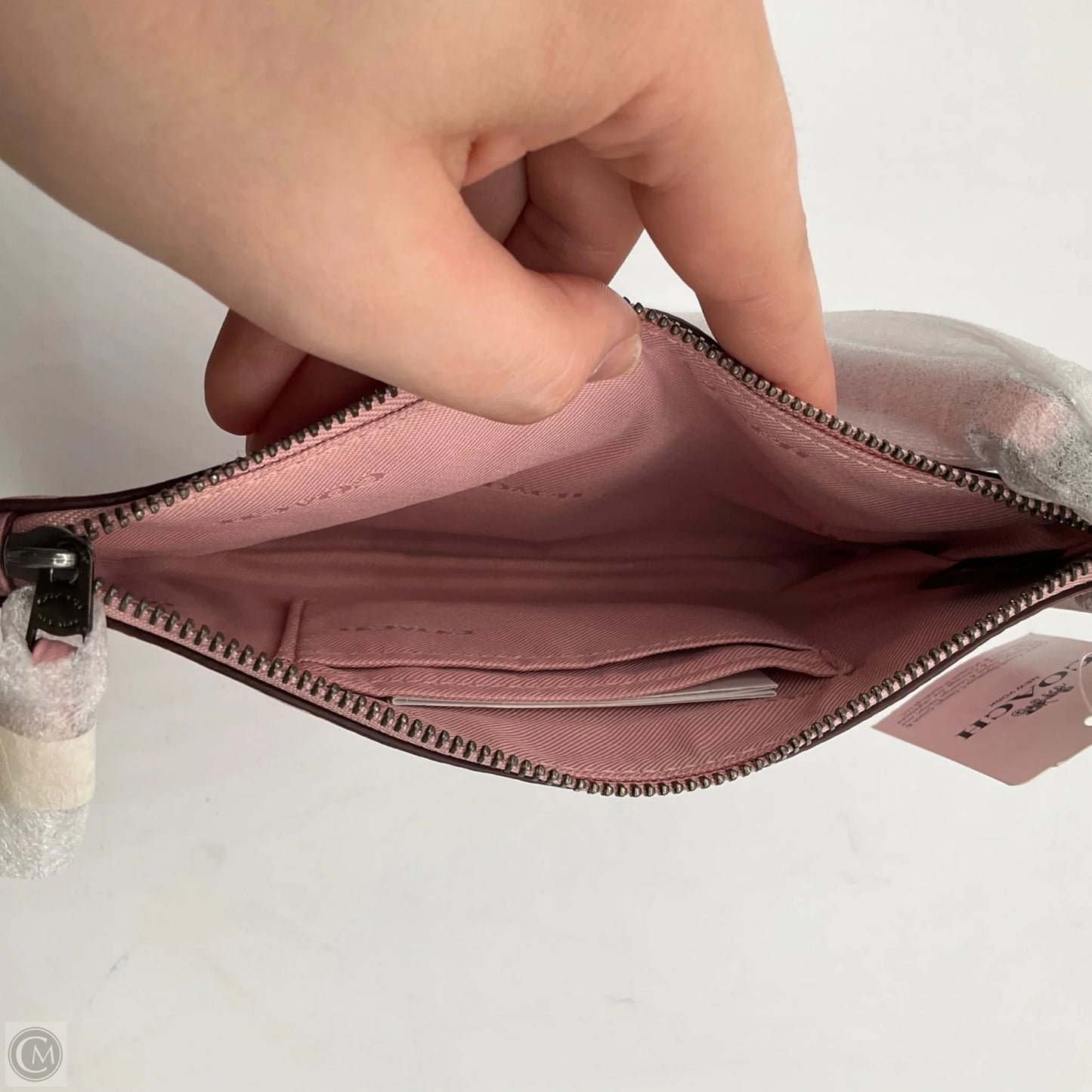 Wristlet Designer By Coach, Size: Medium