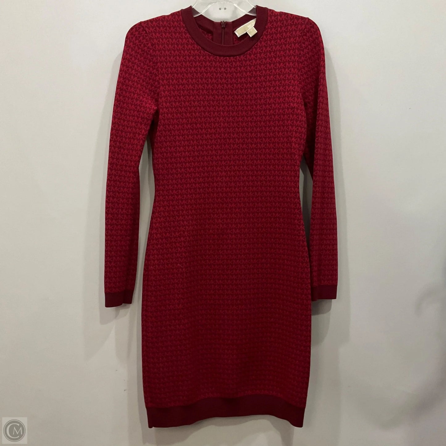 Dress Casual Midi By Michael By Michael Kors In Red, Size: S