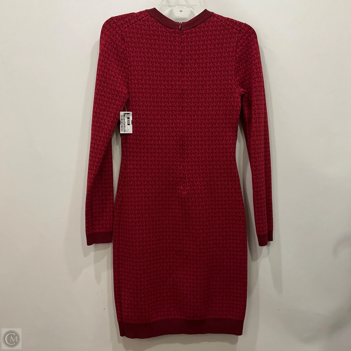 Dress Casual Midi By Michael By Michael Kors In Red, Size: S