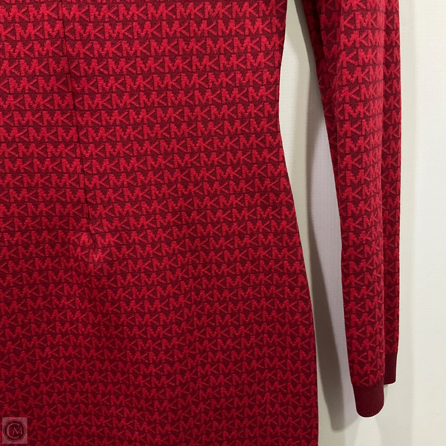 Dress Casual Midi By Michael By Michael Kors In Red, Size: S