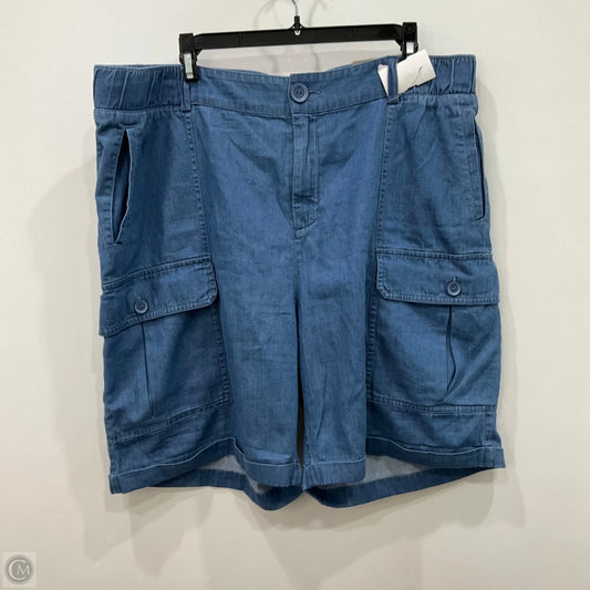 Shorts By Soft Surroundings In Blue, Size: Xl