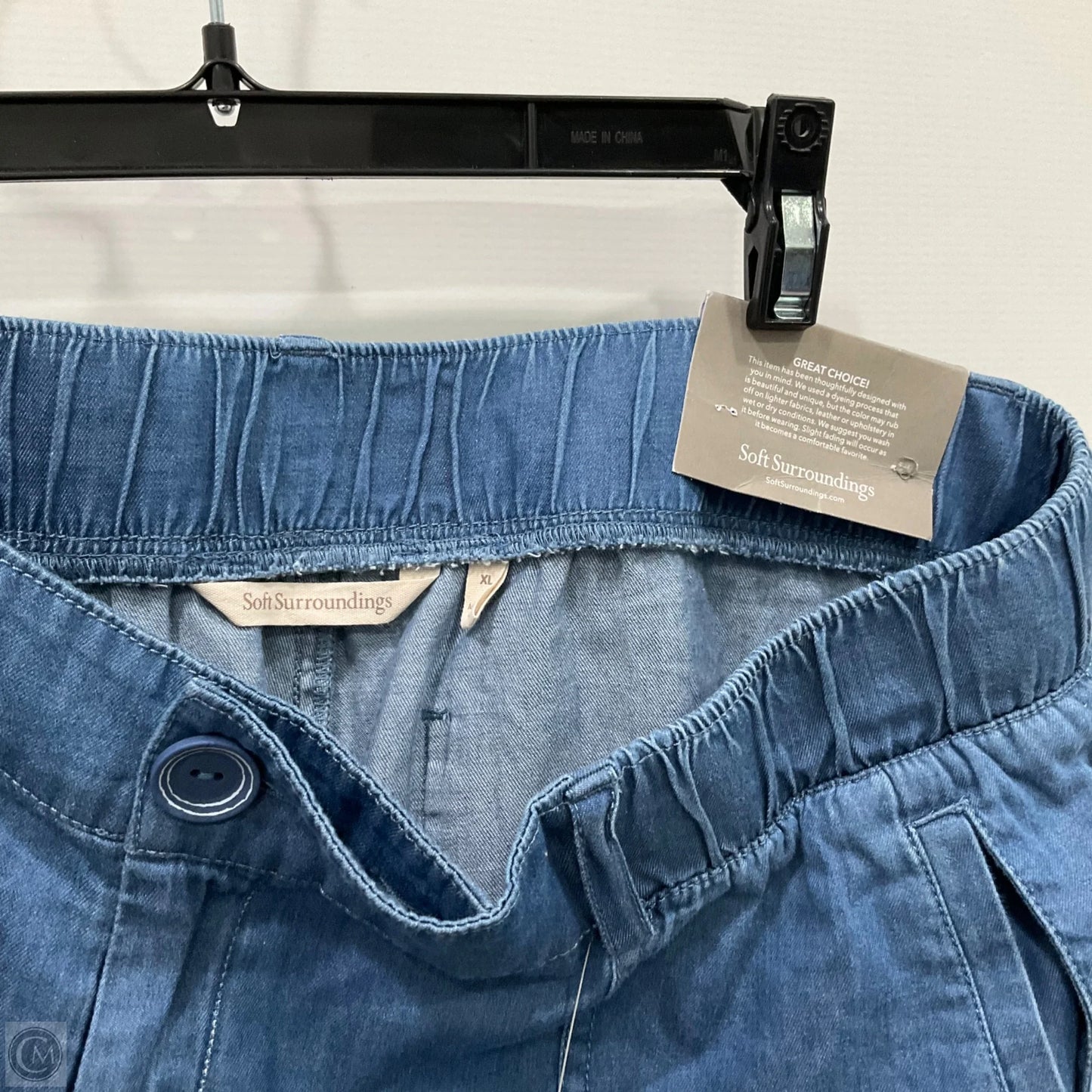 Shorts By Soft Surroundings In Blue, Size: Xl