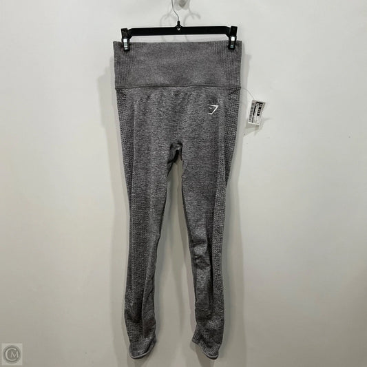 Athletic Leggings By Gym Shark In Grey, Size: S