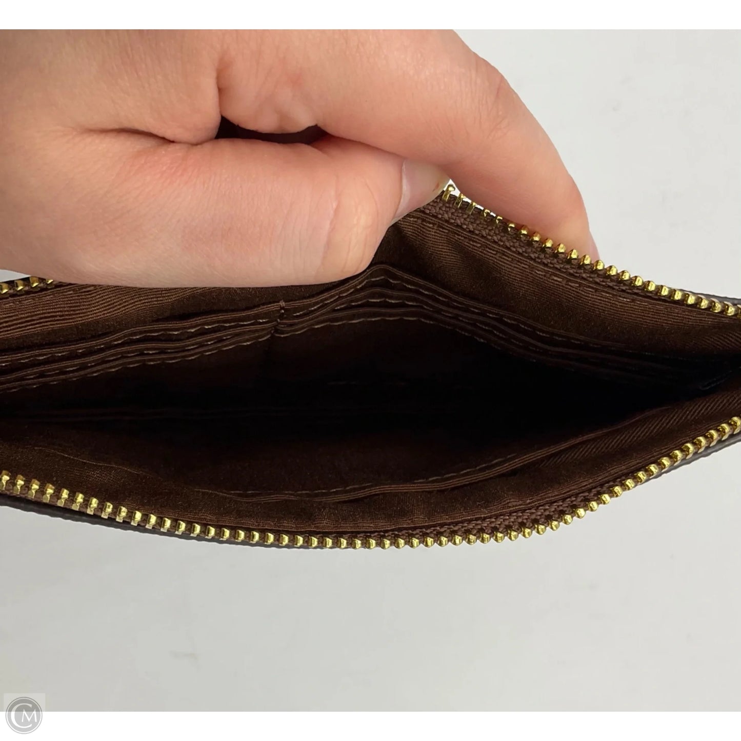 Wristlet Designer By Coach, Size: Medium