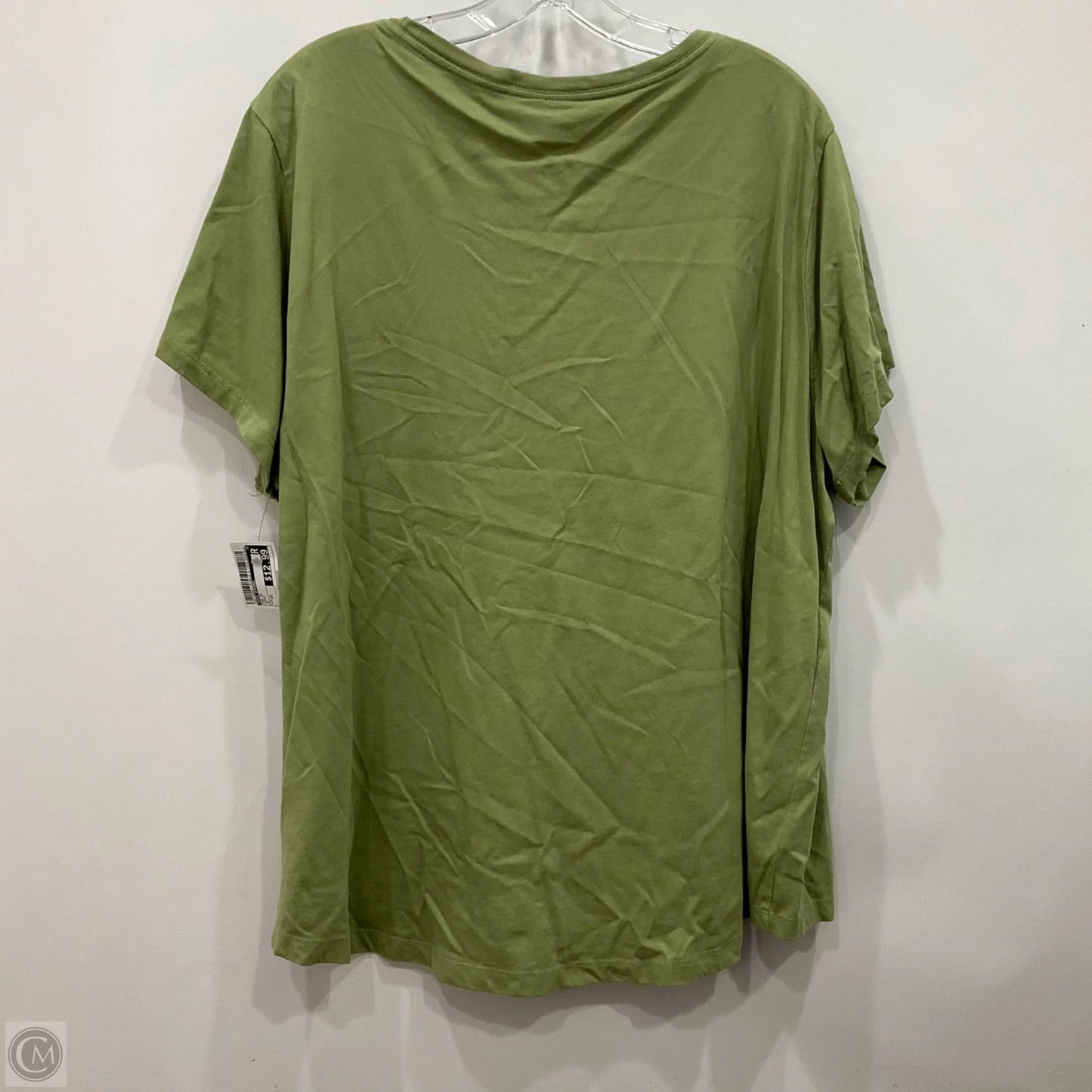 Top Short Sleeve By Nike Apparel In Green, Size: 2x
