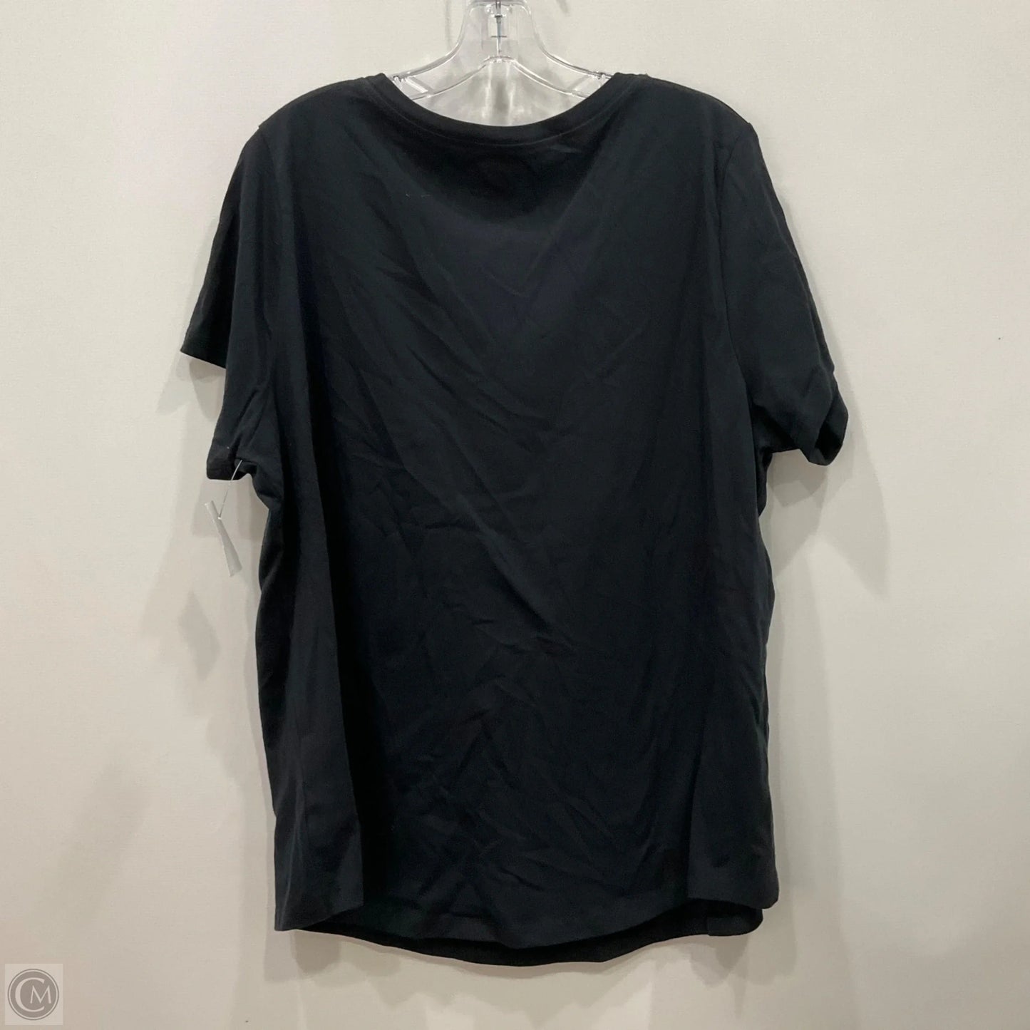 Top Short Sleeve By Nike Apparel In Black, Size: 2x
