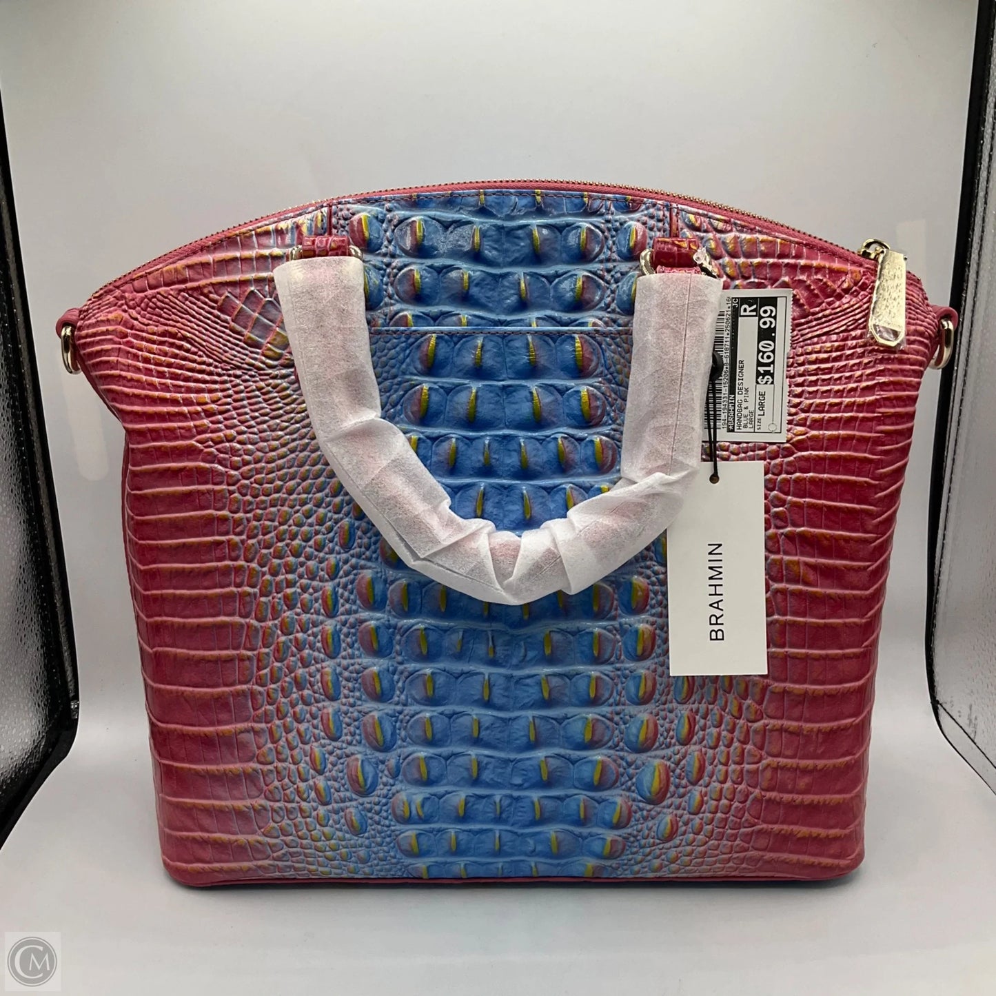 Handbag Designer By Brahmin, Size: Large