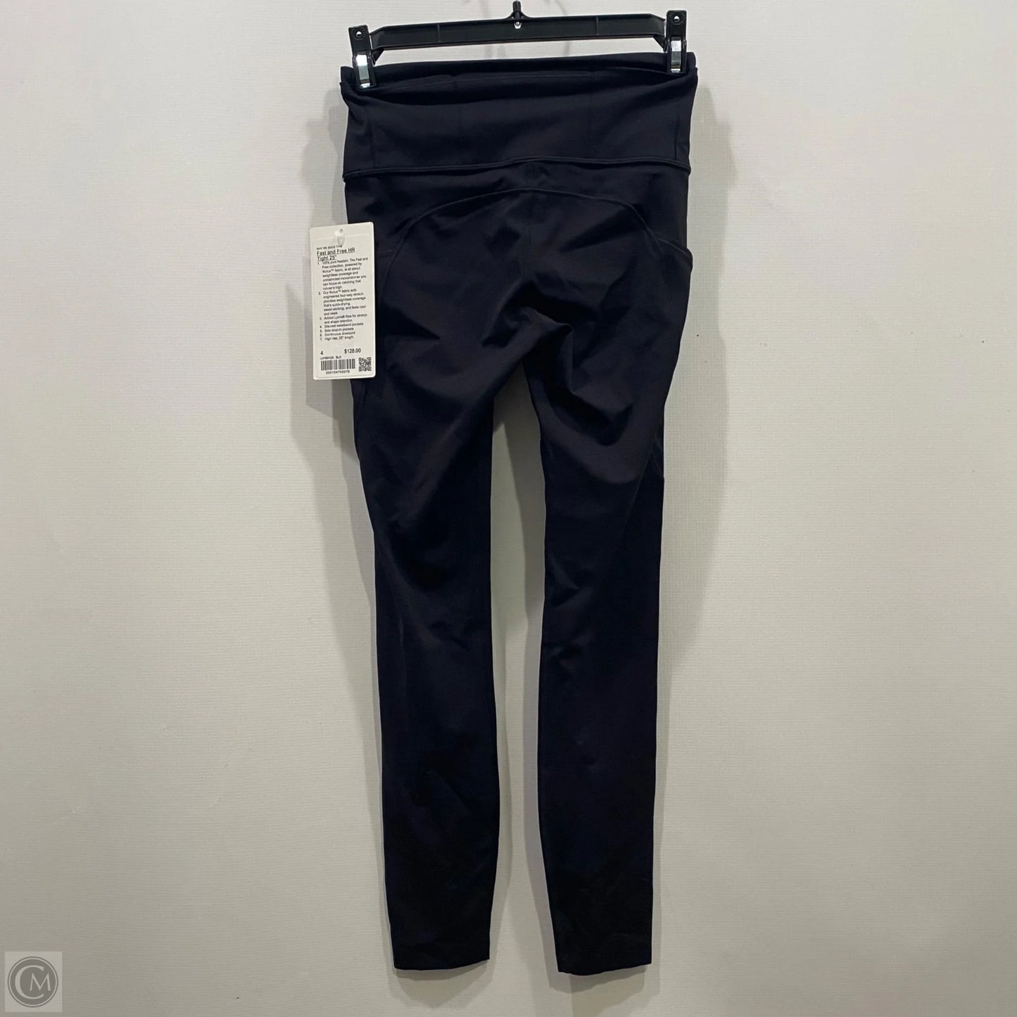 Athletic Leggings By Lululemon In Black, Size: 4